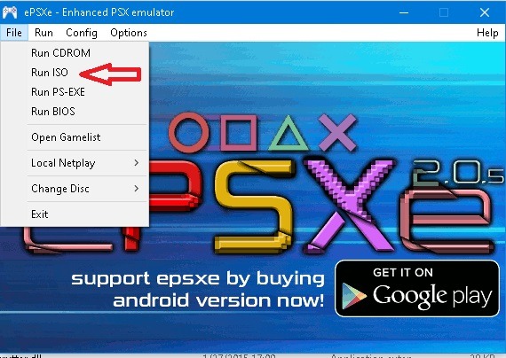 epxse emulator ps1