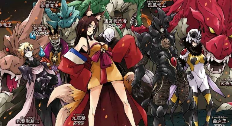 10 Boss Penguasa Labirin Tempest di Anime Tensei Shitara Slime Datta Ken